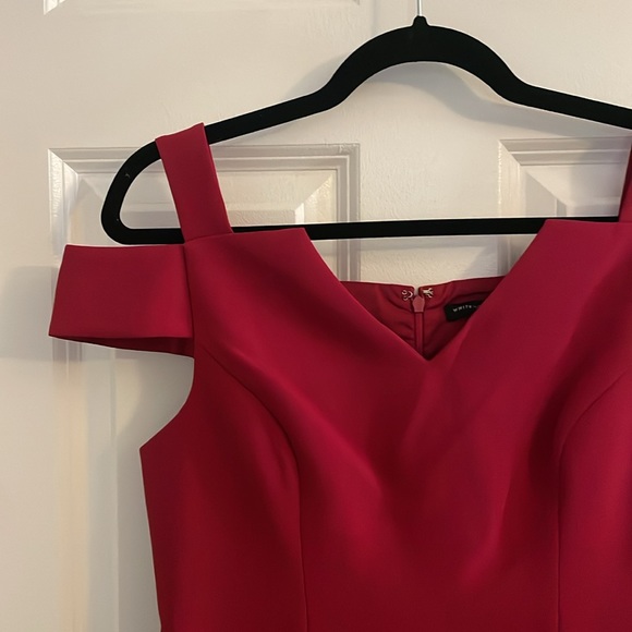 WHBM Red Cocktail Dress, 6 - Picture 2 of 5
